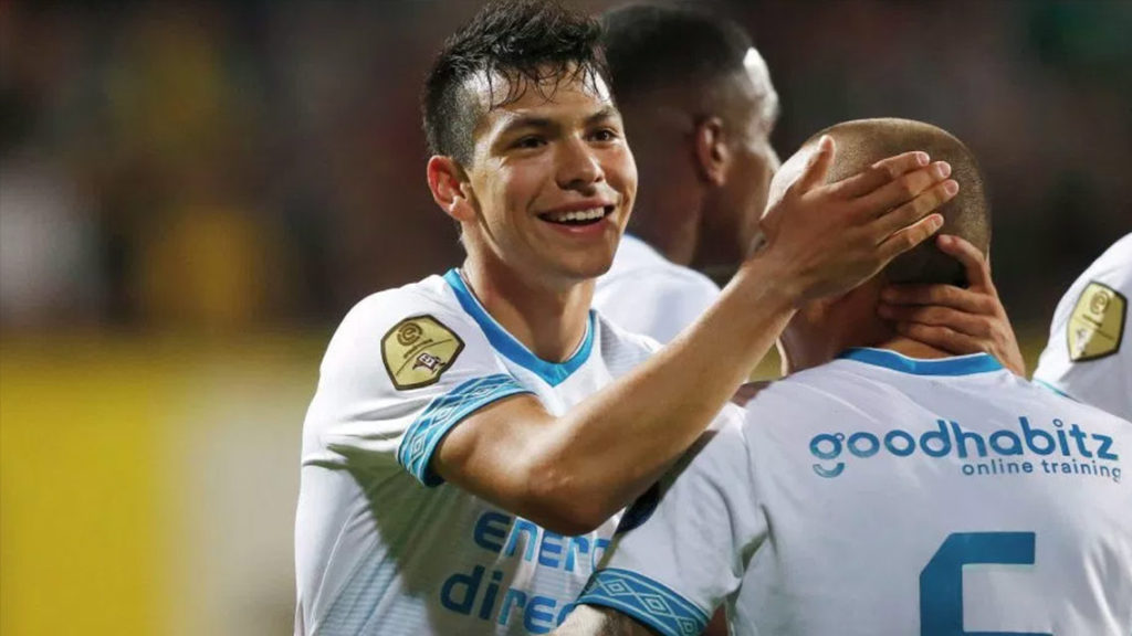 Chucky Lozano anota doblete con el PSV vs ADO ¡Ve el video!