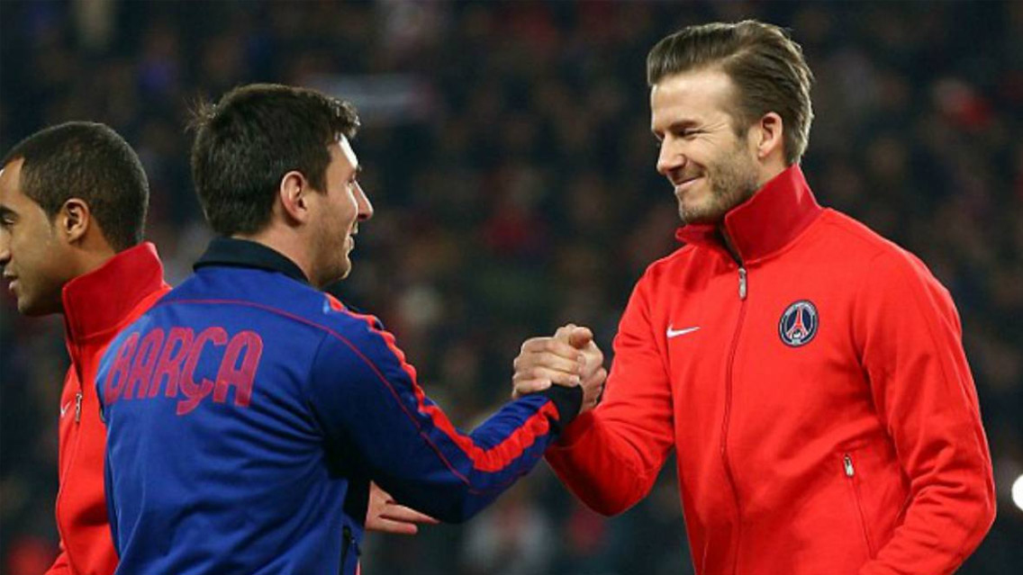 David Beckham se plantea el fichaje de Lionel Messi