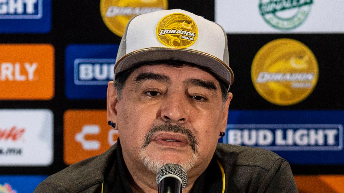 Las frases de Maradona en su presentación con Dorados