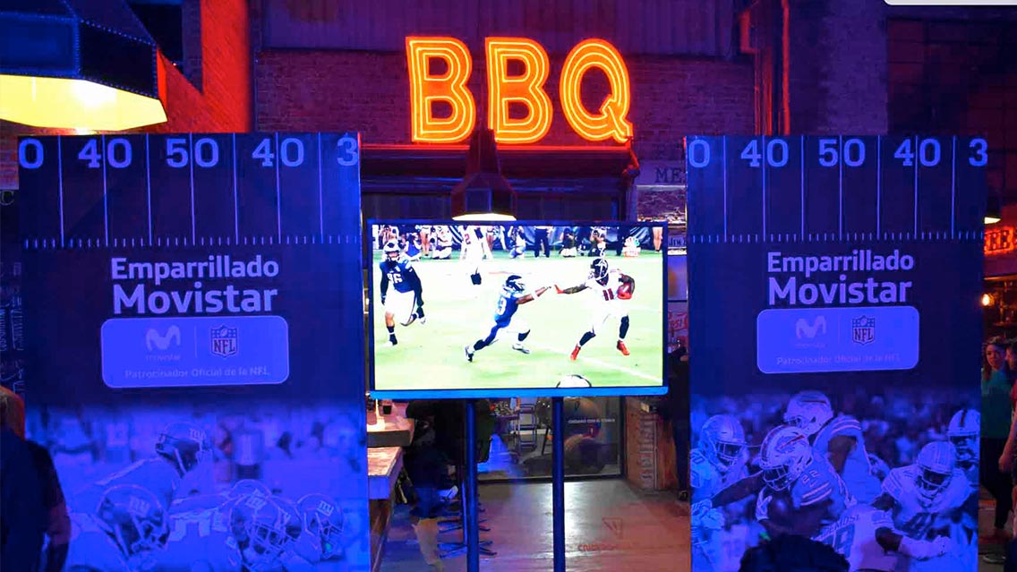 Impresionante arranque de la NFL en el Emparrillado Movistar