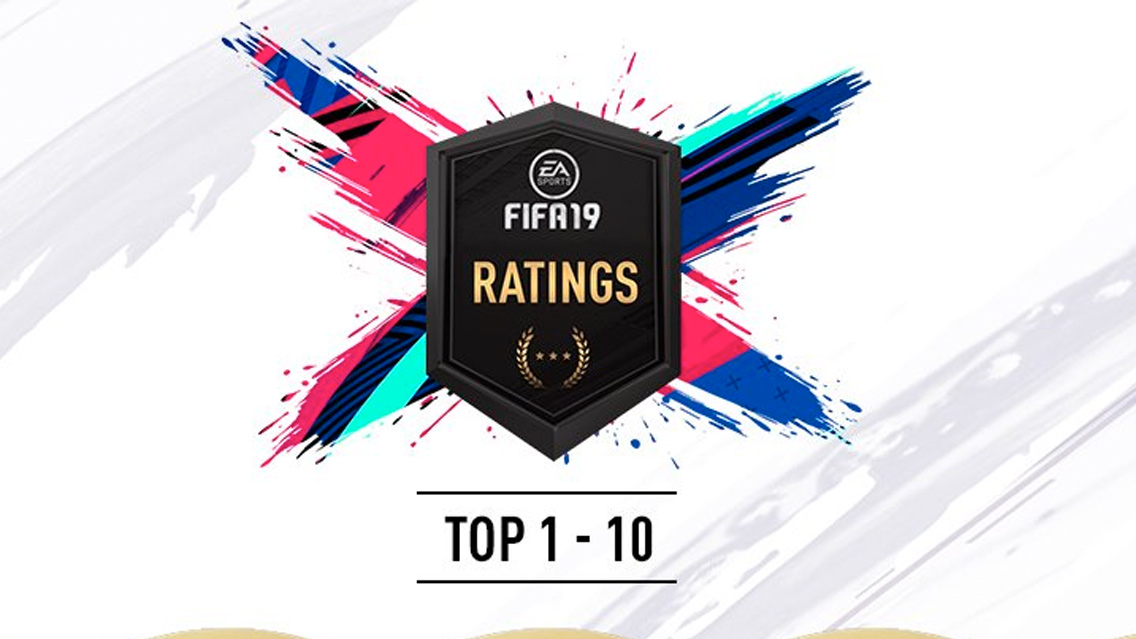 Top 10 de mejores jugadores en FIFA 19