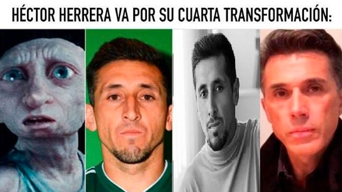Los mejores memes del ‘bellísimo’ Héctor Herrera