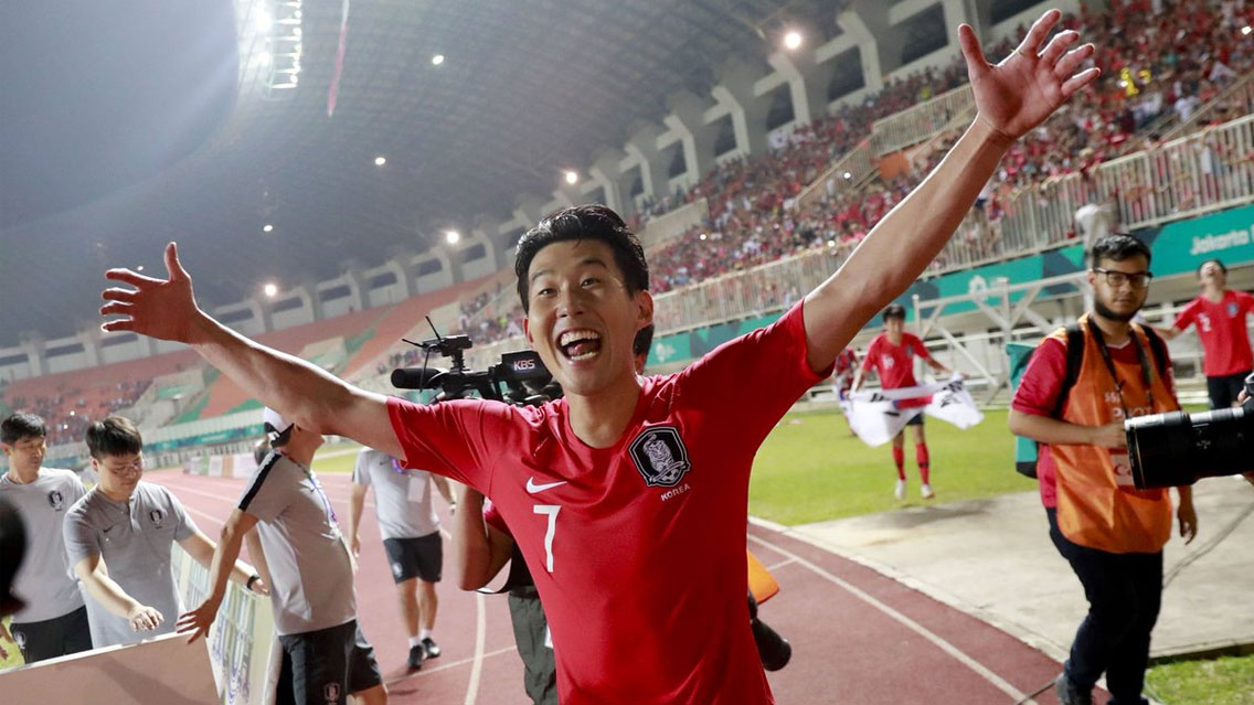 Heung-Min Son se libera del servicio militar
