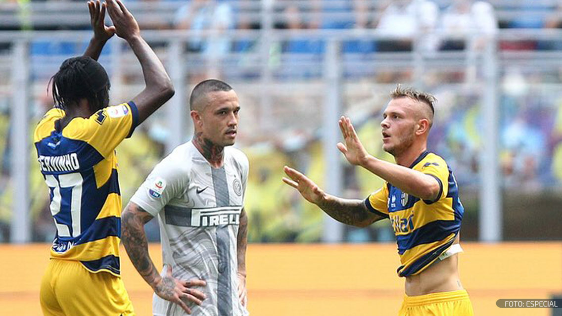 El poderoso Inter sucumbe ante el modesto Parma