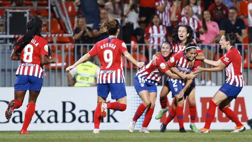 Kenti Robles, heroína Colchonera en Champions League