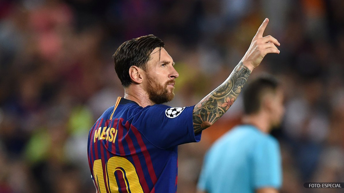 La magia de Messi aparece frente al PSV del Chucky