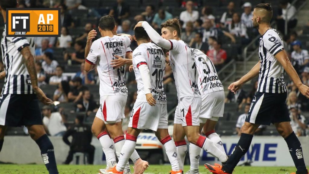 Chivas le pega como visitante a Rayados