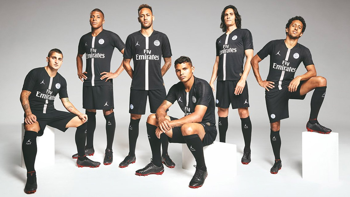 La increíble colección PSG Jordan completa