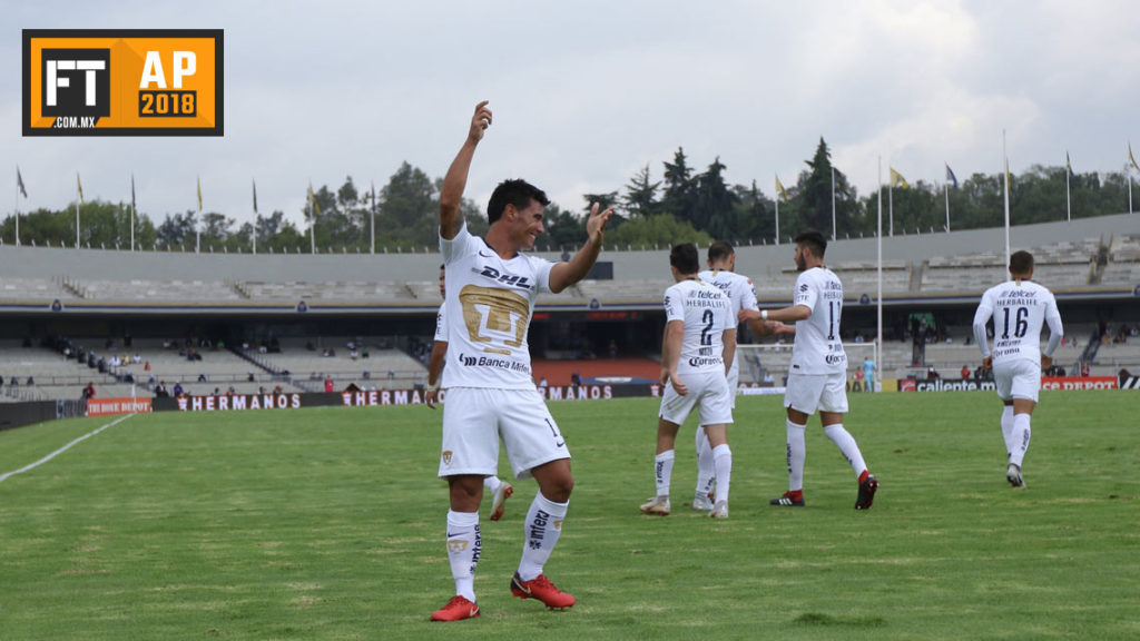 Pumas se come al Lobo con lluvia de goles