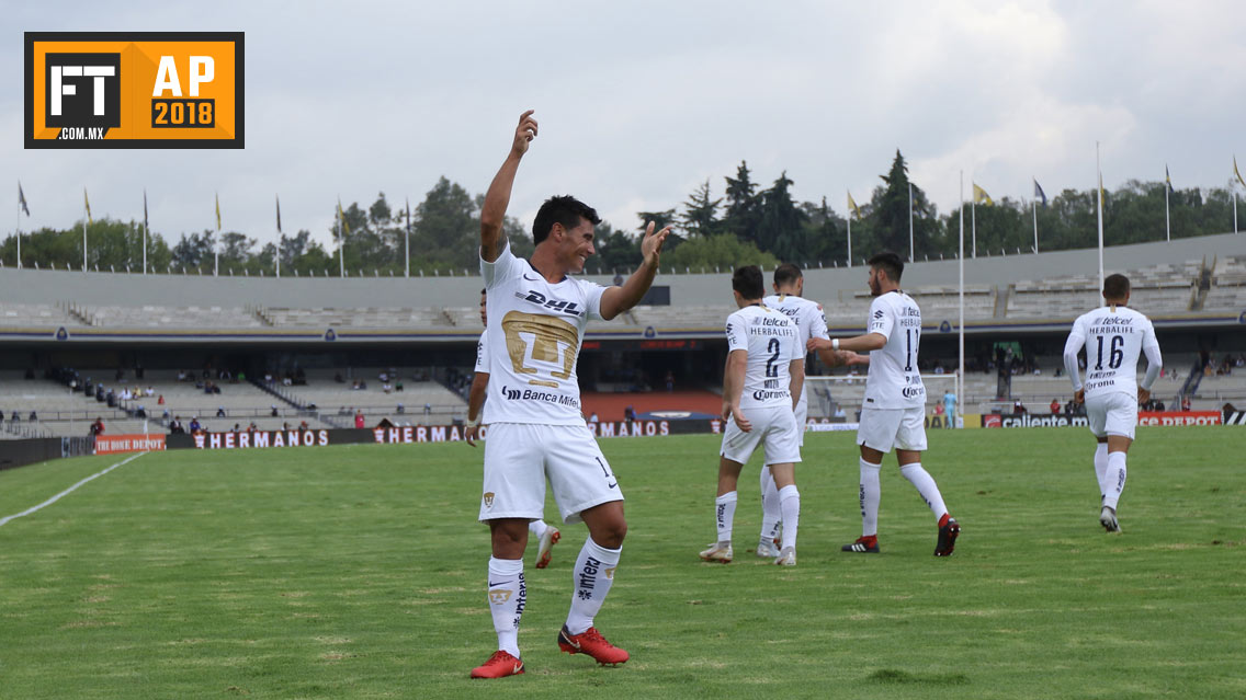 Pumas se come al Lobo con lluvia de goles