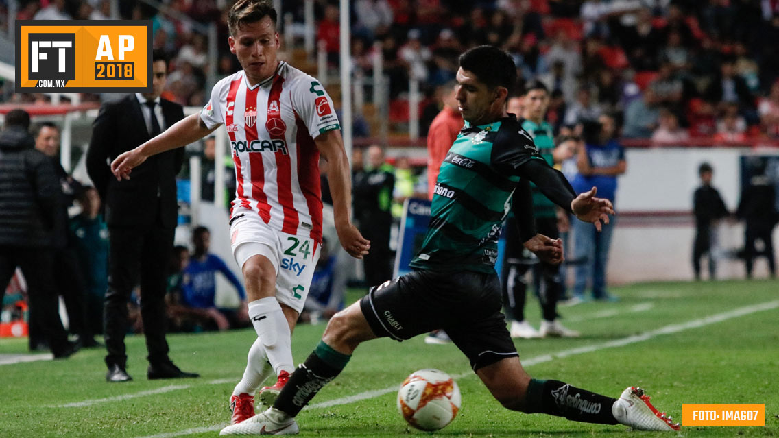 Santos vence por la mínima a Necaxa en el Victoria