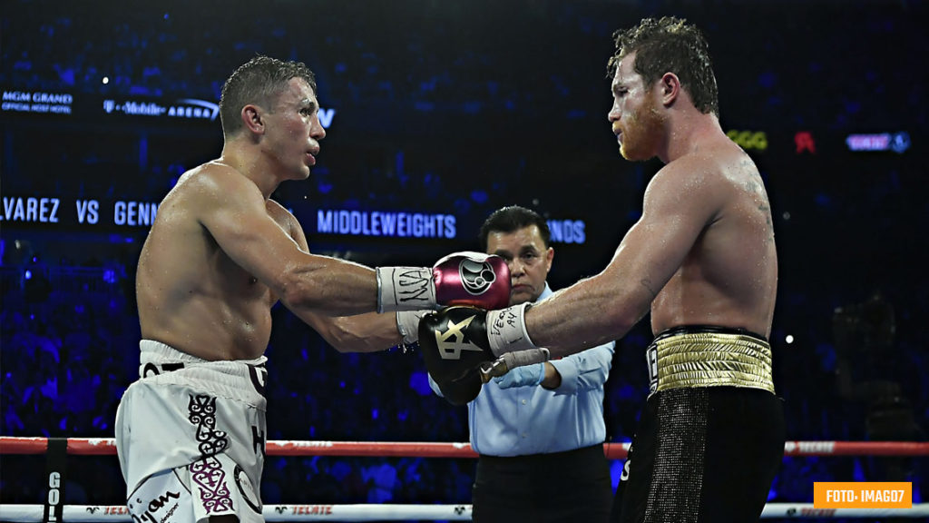 Canelo vence en Las Vegas de manera polémica a Gennady Golovkin