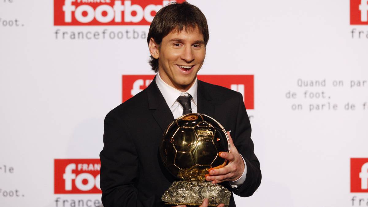 Messi ganó el Balón de Oro en 2009