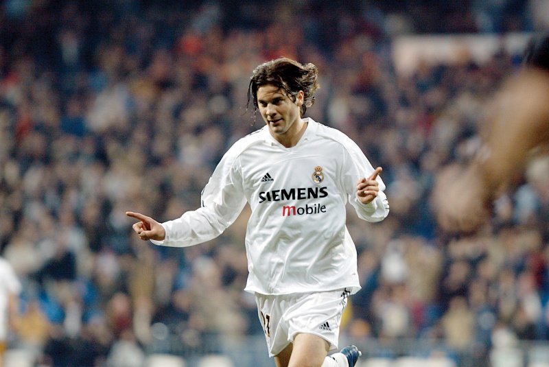Santiago Solari con Real Madrid