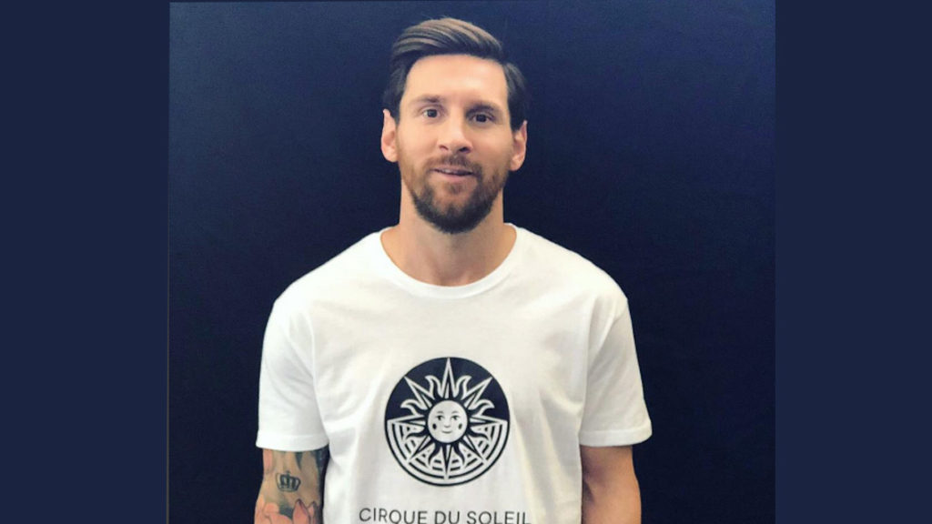 Espectáculo Cirque Soleil dedicado a Messi