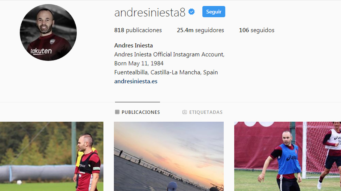 Top 20 de futbolistas con más seguidores en Instagram 11