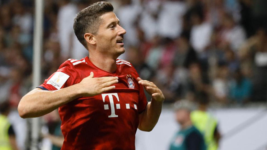 Lewandoski se agarra a golpes con compañero del Bayern Múnich