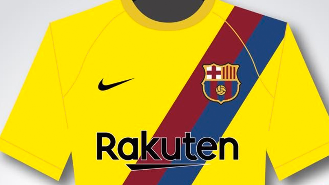 Revelan jersey de visita del FC Barcelona para 2019-2020