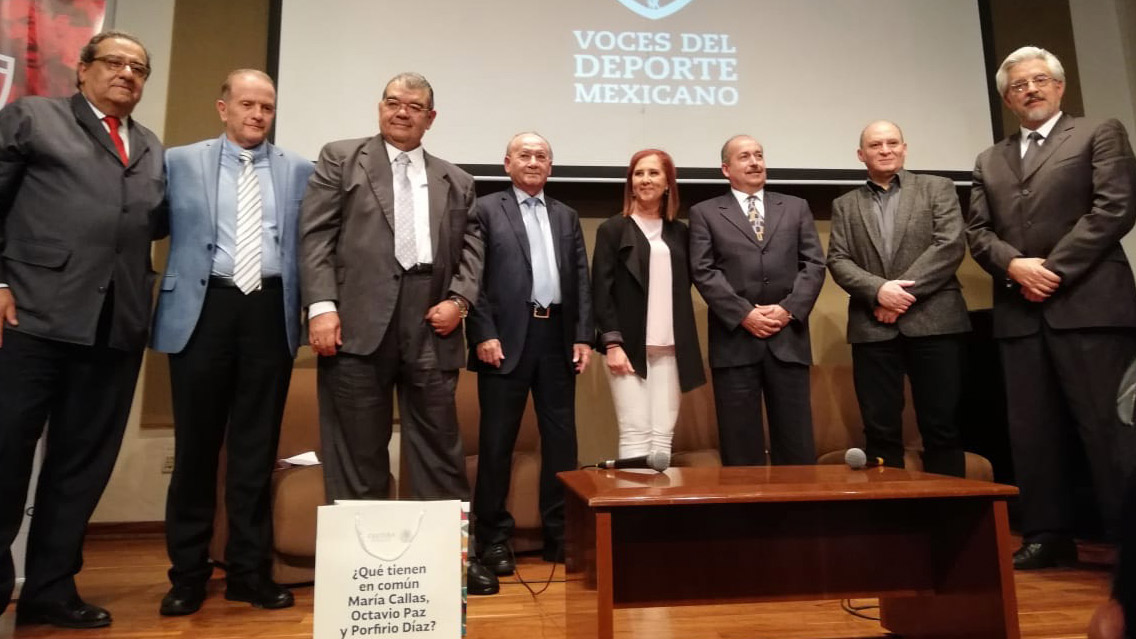 Presentan a las ‘Voces de Deporte Mexicano’