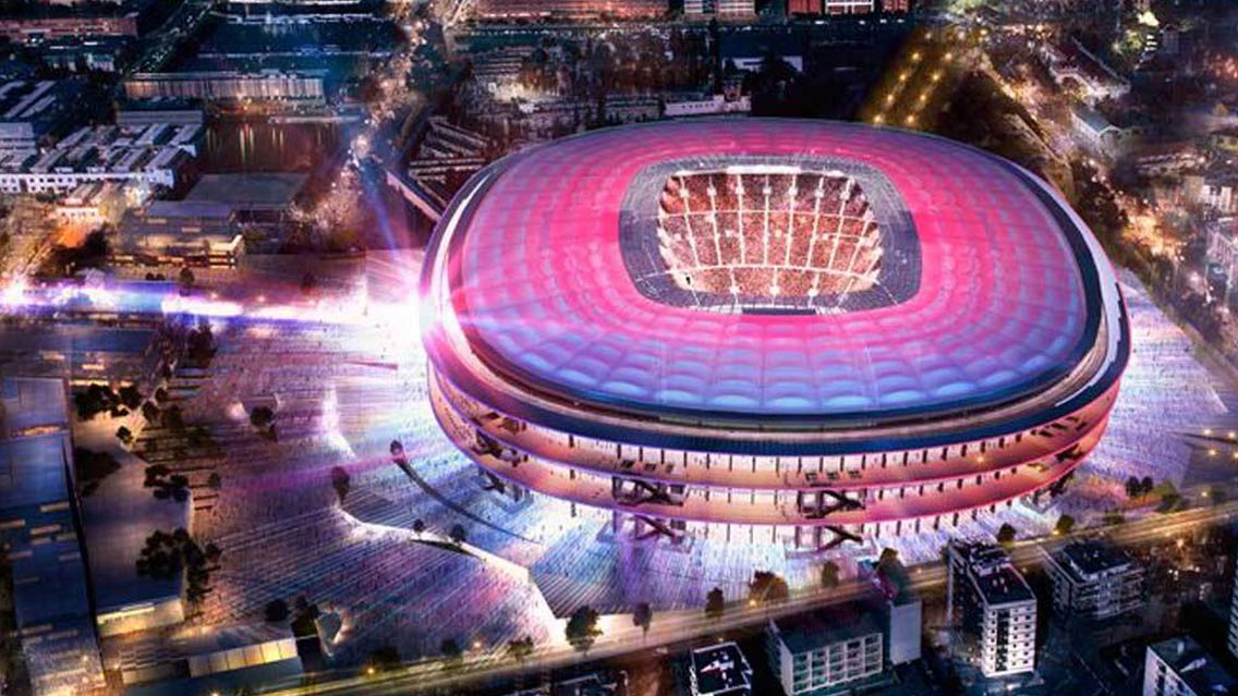 Barcelona presenta la nueva cara del Camp Nou