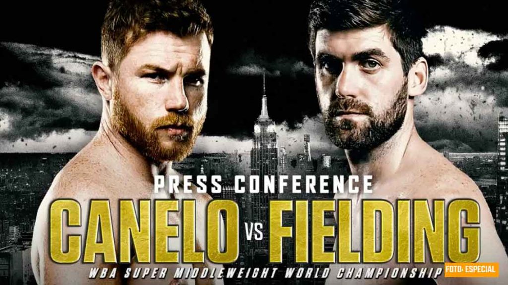 EN VIVO conferencia de prensa Canelo vs Fielding