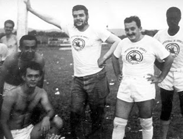 Che Guevara en el Independiente Sporthing.