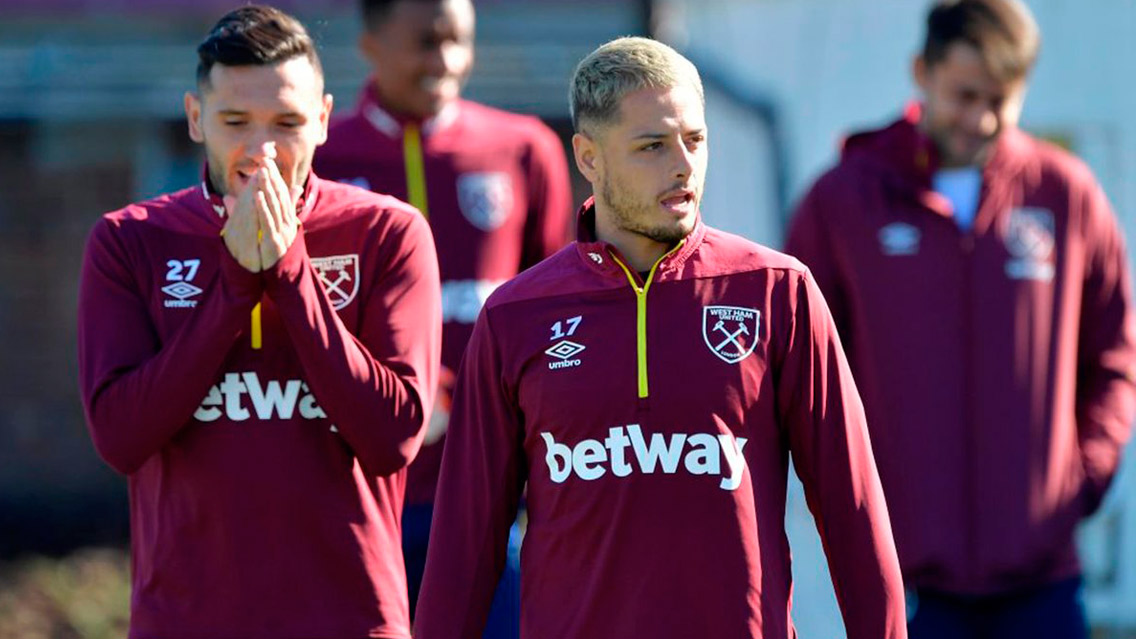 Javier Hernández vuelve a jugar con el West Ham