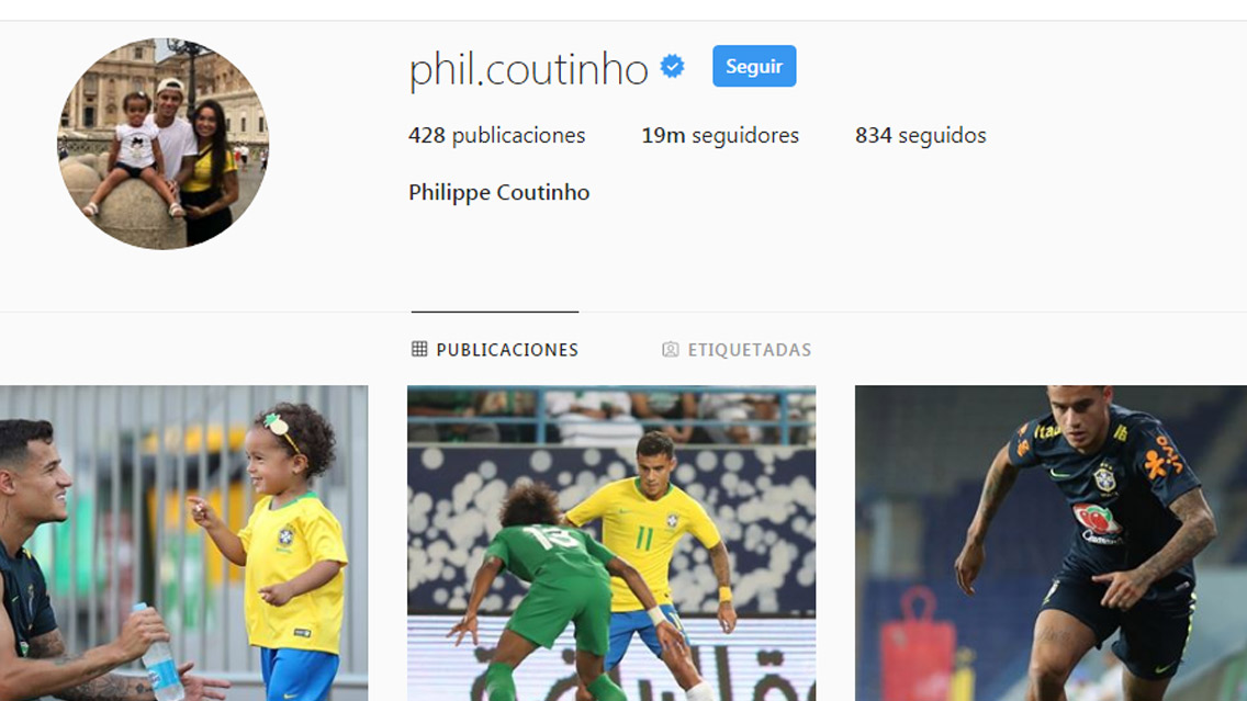 Top 20 de futbolistas con más seguidores en Instagram 5