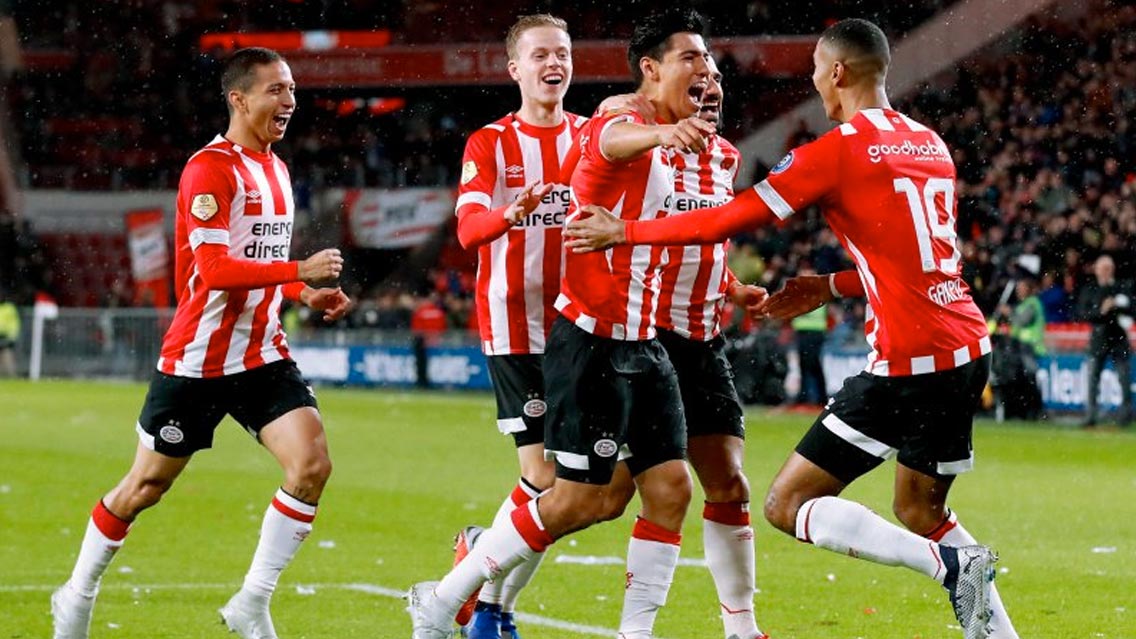 Erick Gutiérrez anota con PSV en Copa de Holanda