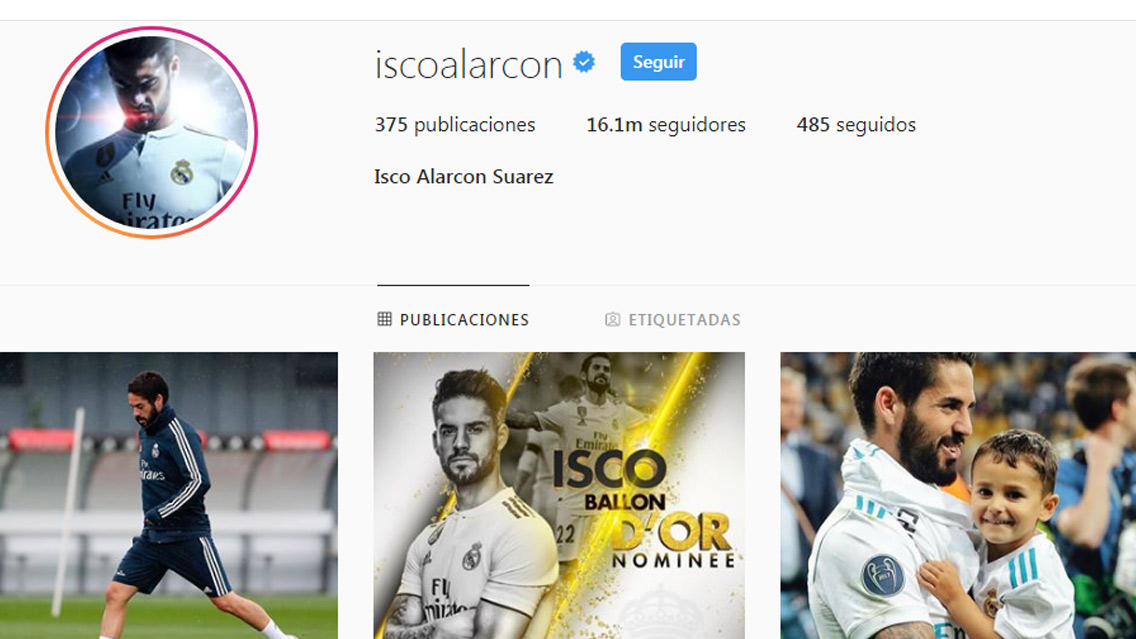 Top 20 de futbolistas con más seguidores en Instagram 1