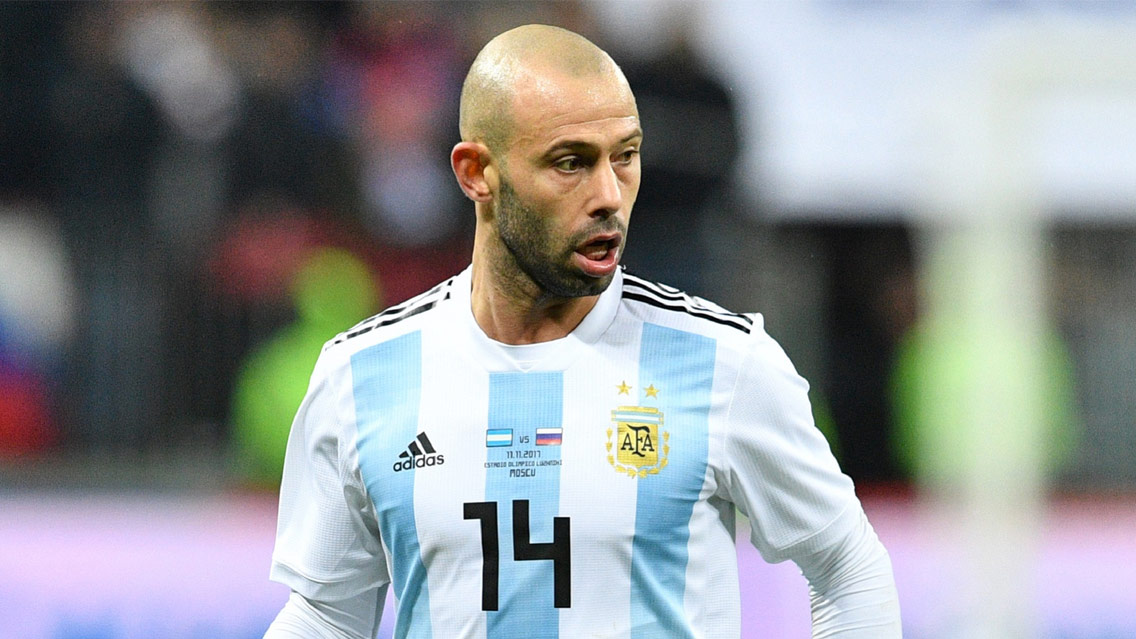 Javier Mascherano podría dirigir a Argentina