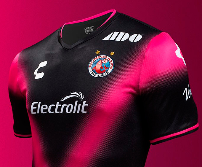 camisetas rosadas de futbol 2018