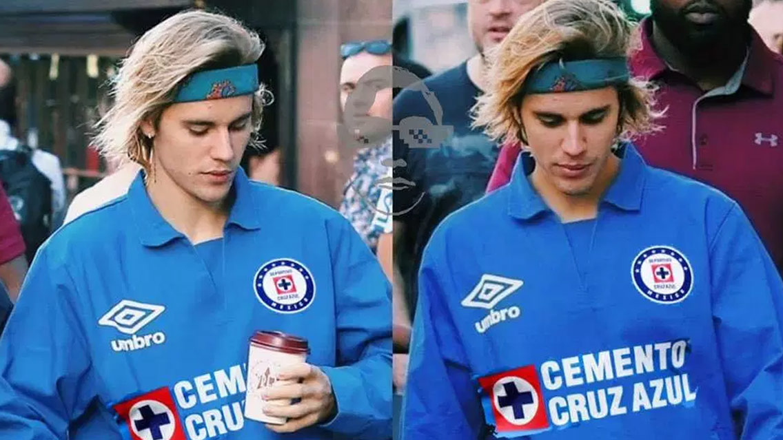¿Justin Bieber es aficionado del Cruz Azul?