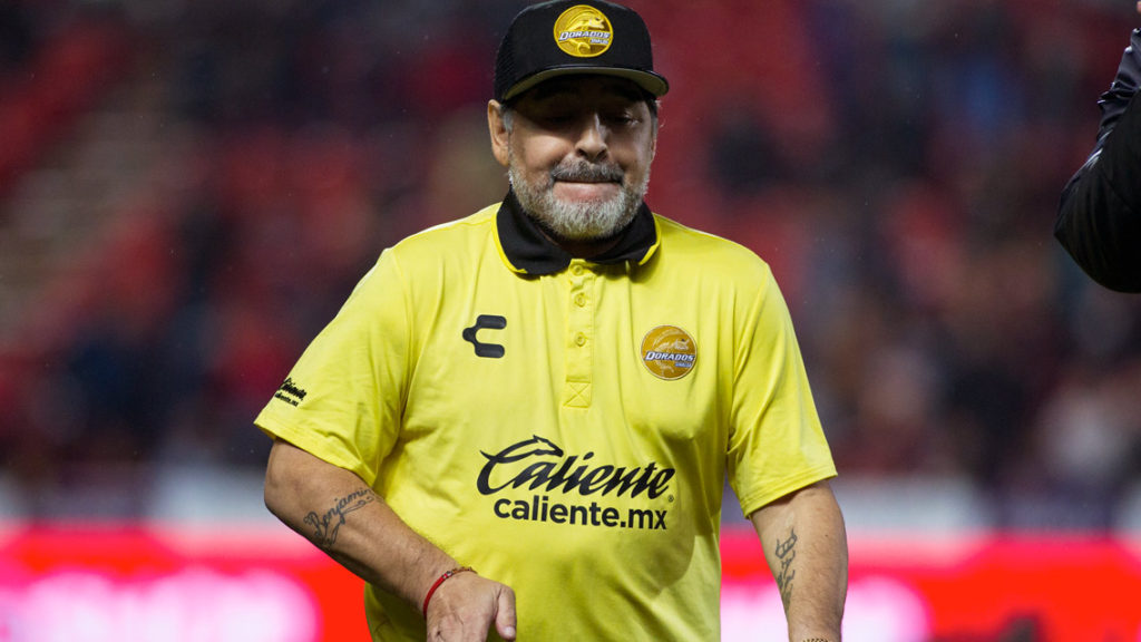 Maradona con Dorados