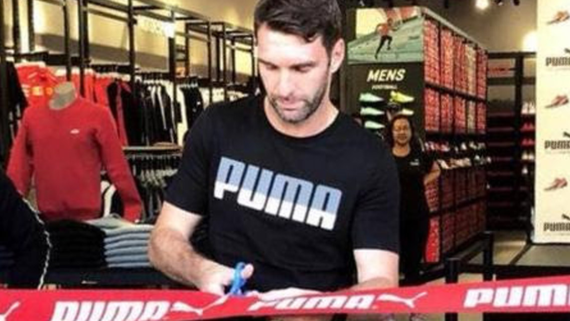 PUMA reabre tienda en León con Mauro Boselli