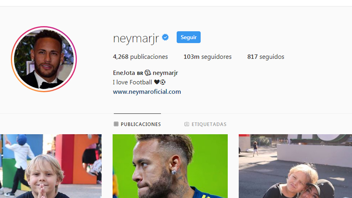 Top 20 de futbolistas con más seguidores en Instagram 18