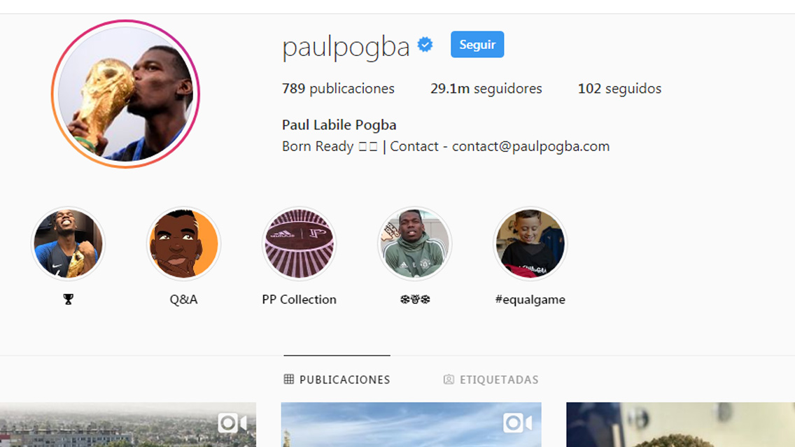 Top 20 de futbolistas con más seguidores en Instagram 13