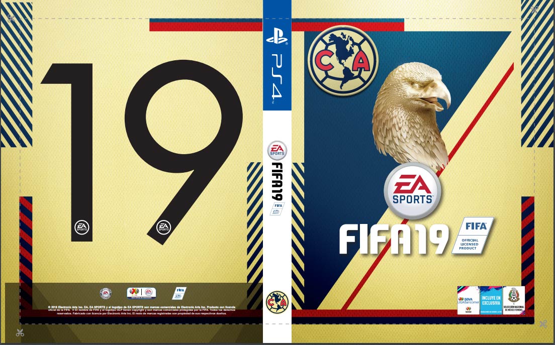 Las portadas de Liga MX para FIFA 19 0