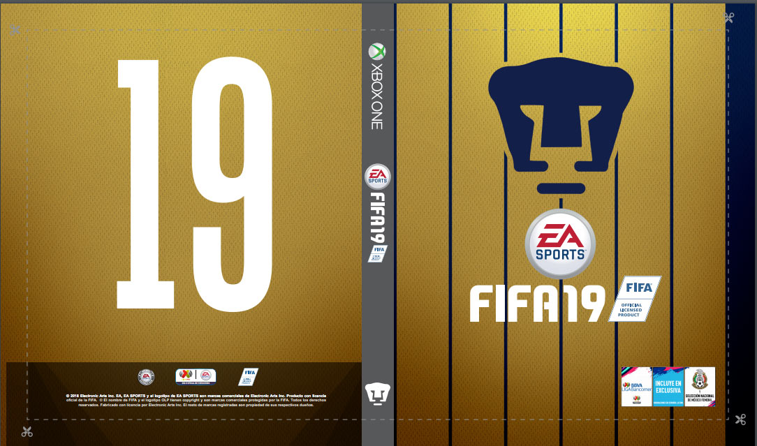 Las portadas de Liga MX para FIFA 19 10