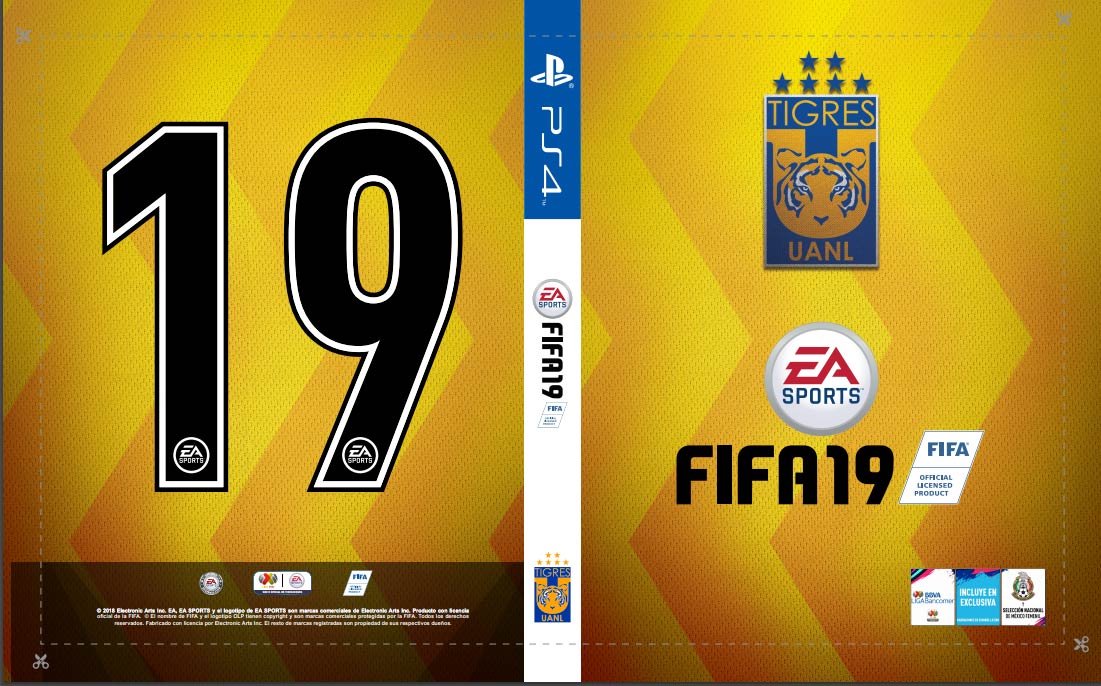 Las portadas de Liga MX para FIFA 19 14