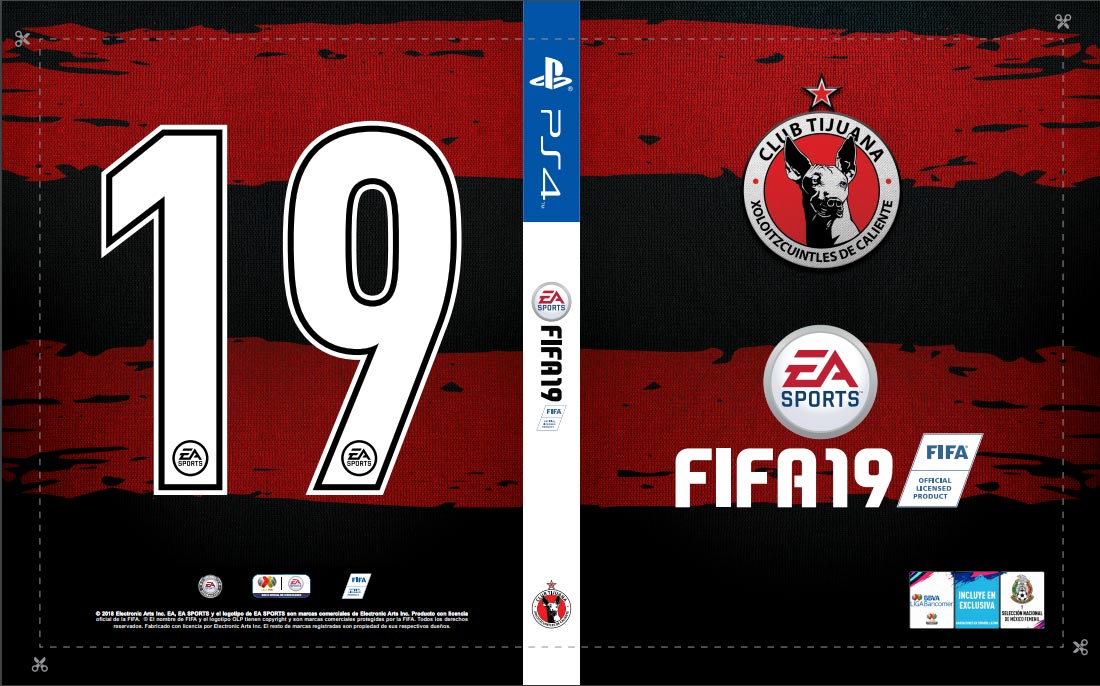 Las portadas de Liga MX para FIFA 19 17