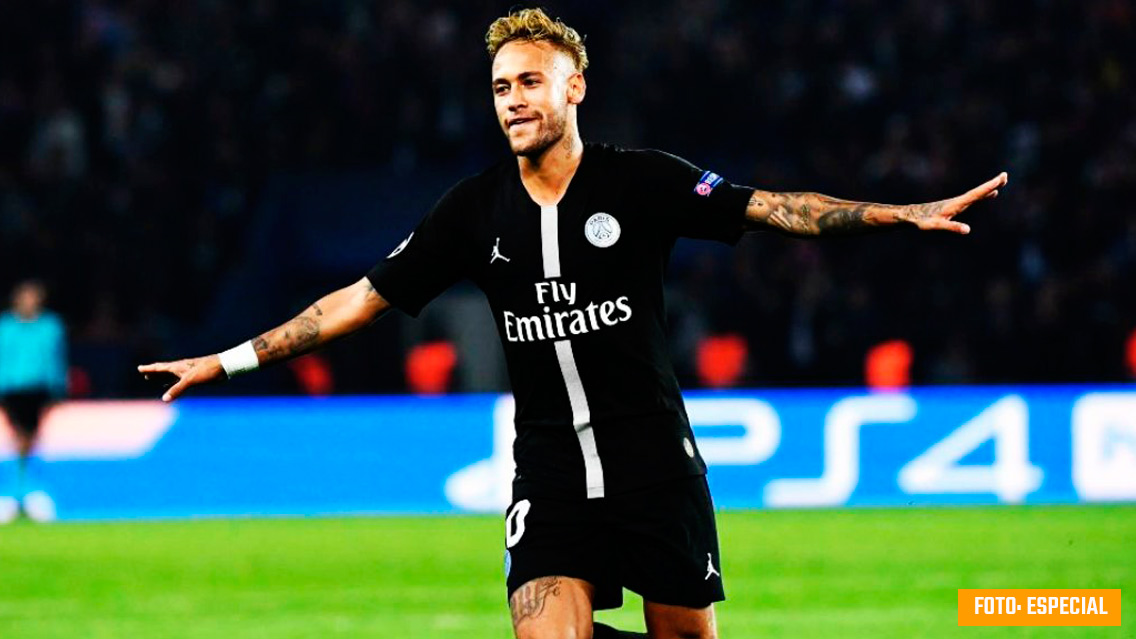 ‘Hat-trick’ de Neymar en la goleada del PSG en Champions League