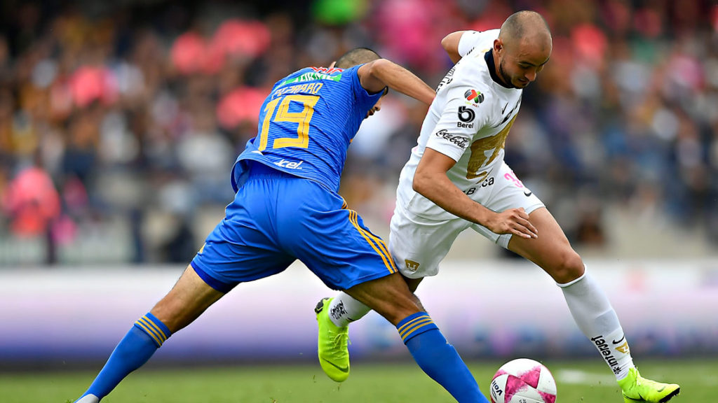 Pumas y Tigres dividen unidades en CU