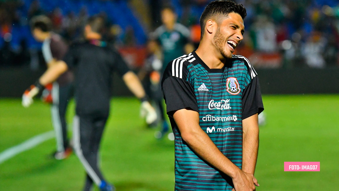 Raúl Jiménez no ve como revancha el duelo ante Chile