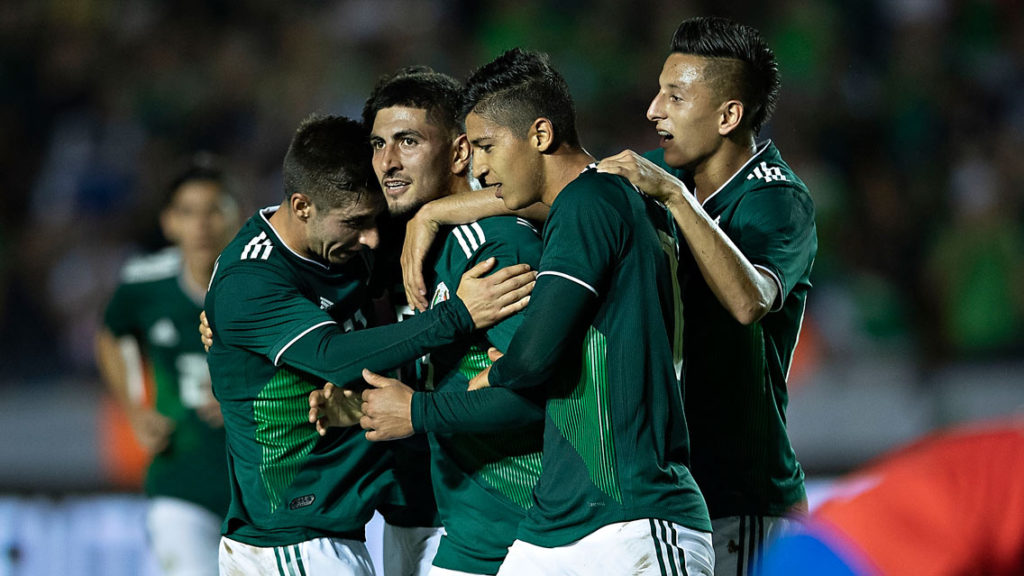 Selección Méxicana derrotó 3-2 Costa Rica.