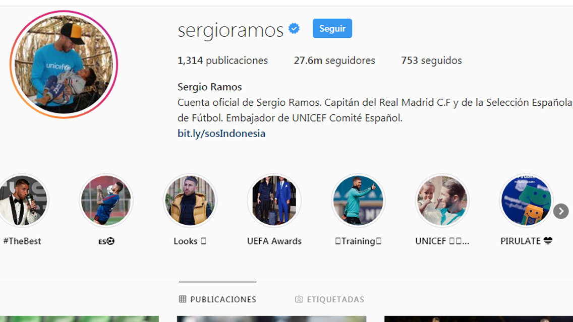 Top 20 de futbolistas con más seguidores en Instagram 12