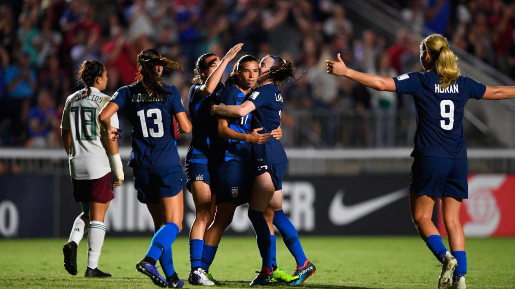 México perdió 6-0 ante Estados Unidos.