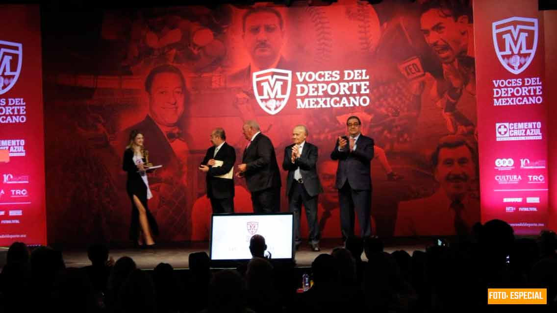 Reconocen a las ‘Voces del Deporte Mexicano’