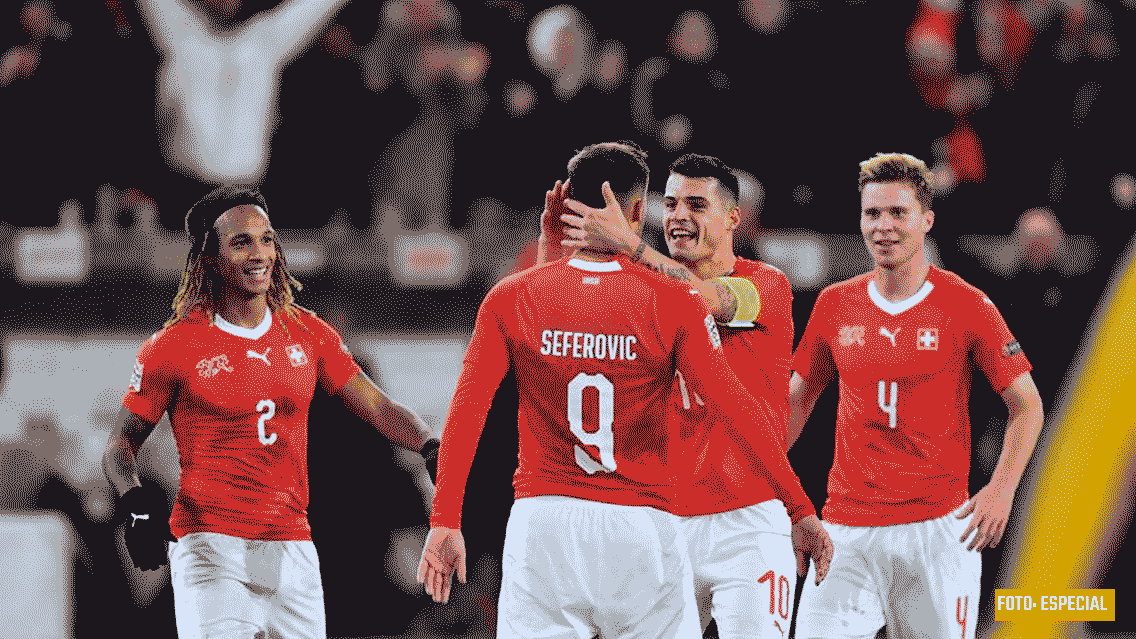 Suiza goleó y eliminó a Bélgica de la Liga de Naciones