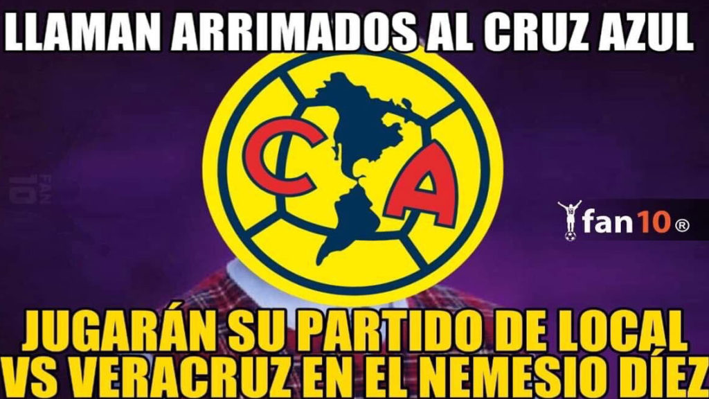 Los memes de América ‘arrimado’ en el Nemesio Díez
